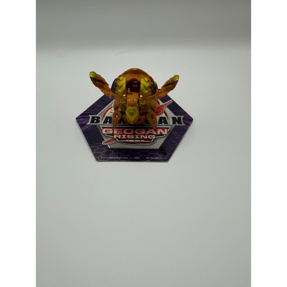 Bakugan Geogan Rising Aurelus Viloch B300 Gold Spin Master Figure Only
